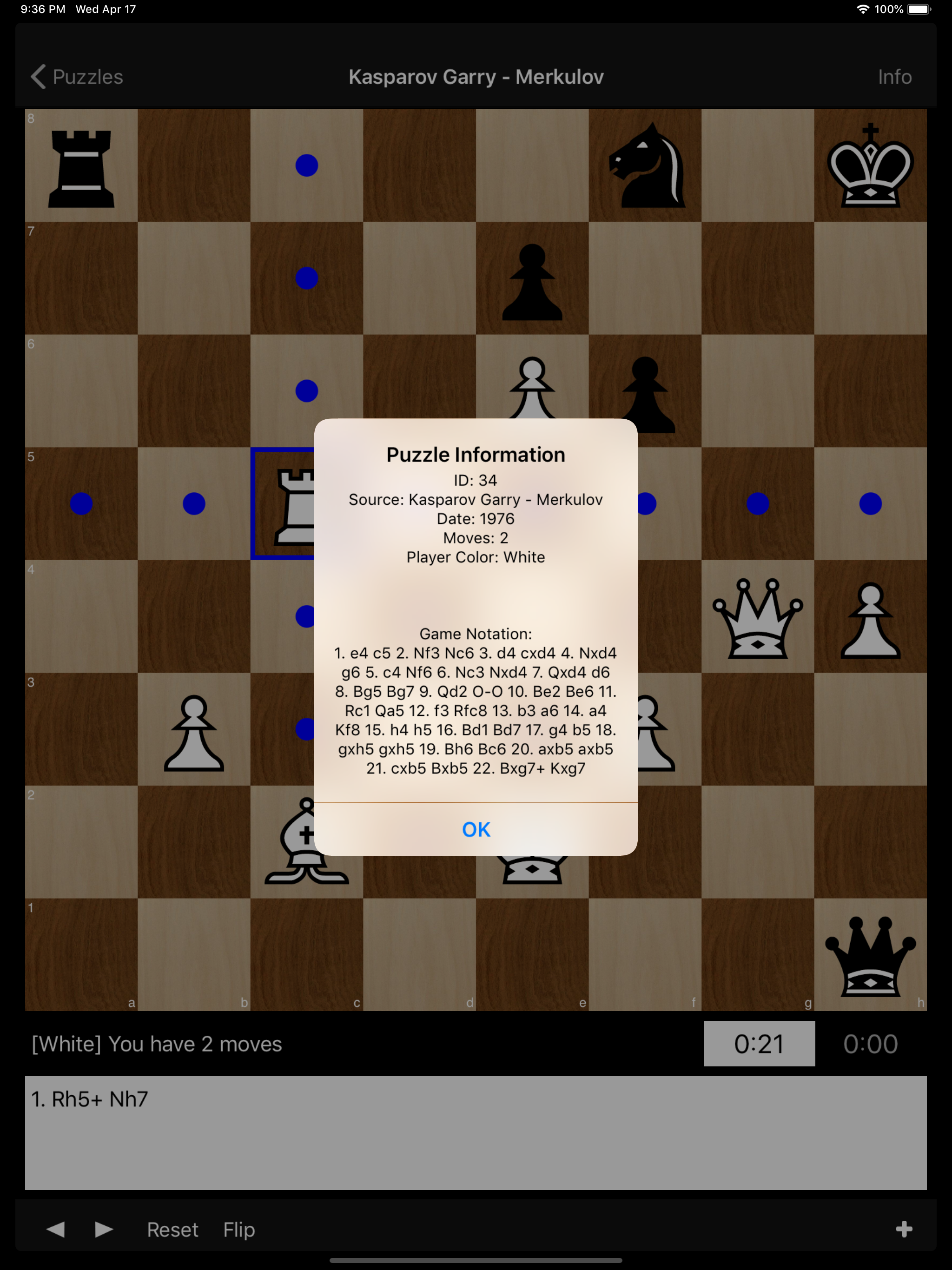 Chess Puzzles: World Champions