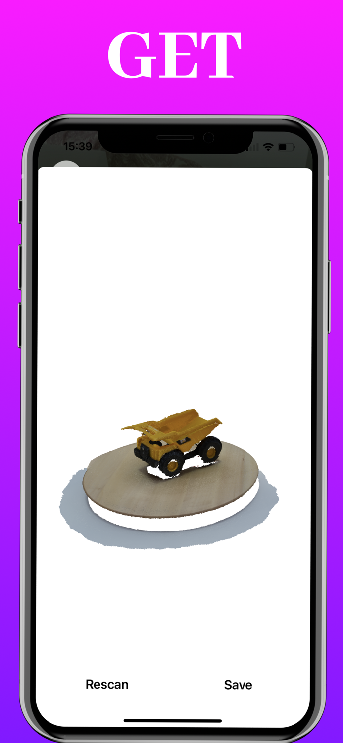 3D TrueDepth Camera Scan