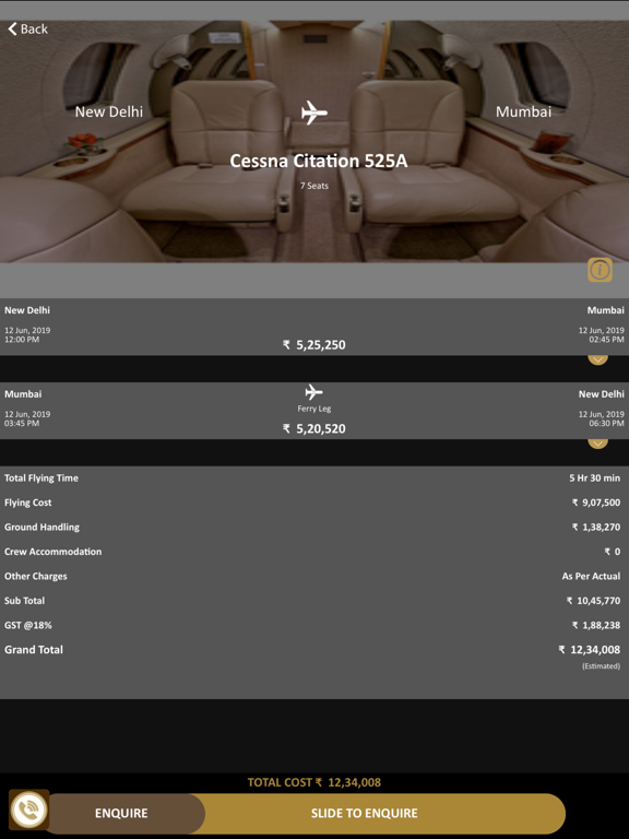 Screenshot #6 pour JetSetGo - Private Jets