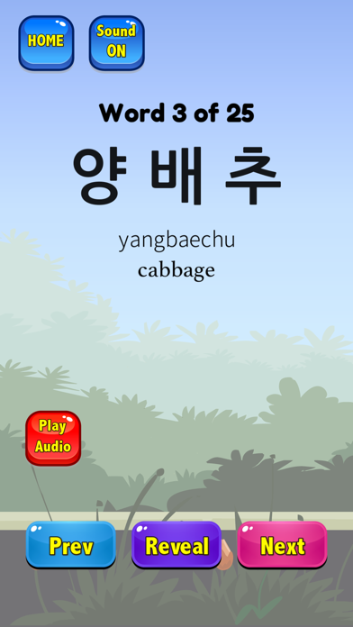 Korean Flashcards TOPIK 1, 2 Screenshot