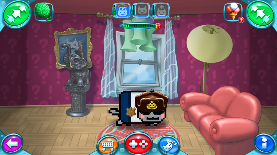 #6. Nyan Cat: Lost In Space (iOS) 由: Istom Games Kft.
