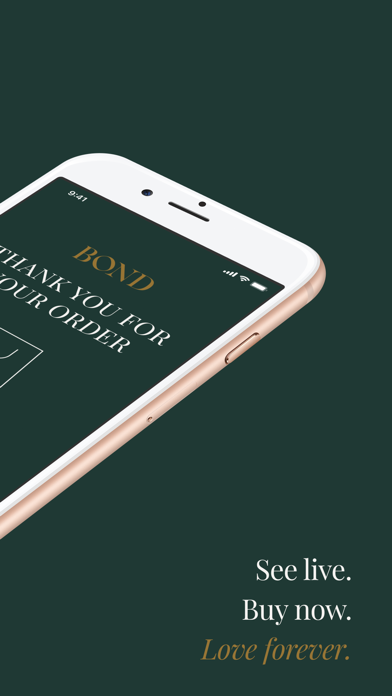 BOND – See Live, Buy Now Screenshot