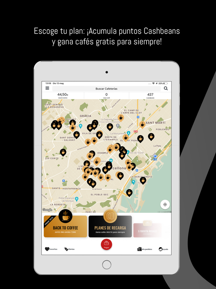 Coffeecard para coffee lovers