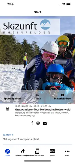 Game screenshot Skizunft Rheinfelden apk