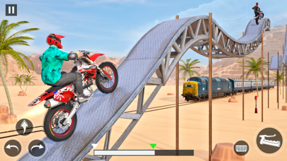 Bike Stunt Legends 冒険 レース ゲームのおすすめ画像2