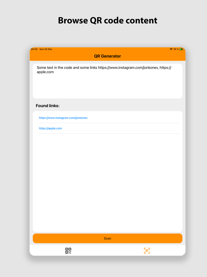 Simple QR-code Generator