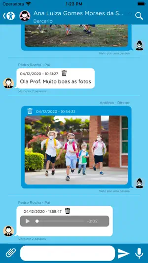 Diário Escola Mestres EF screenshot 2