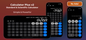 Calculator Plus v2 screenshot #1 for iPhone
