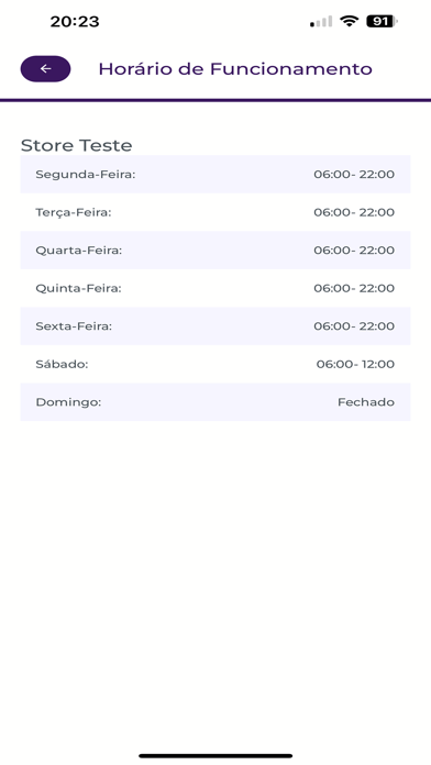 App Fitness academia e treino Screenshot