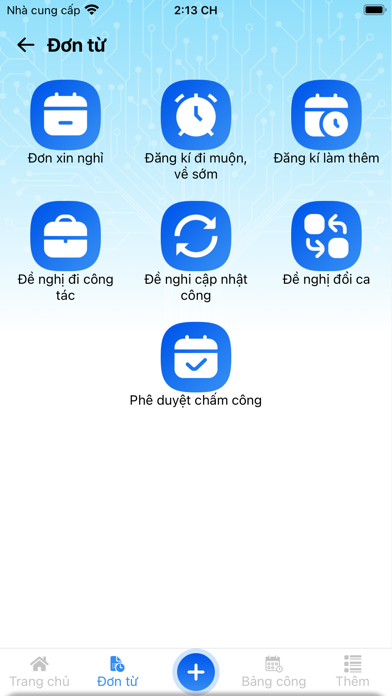 BK HRM Screenshot