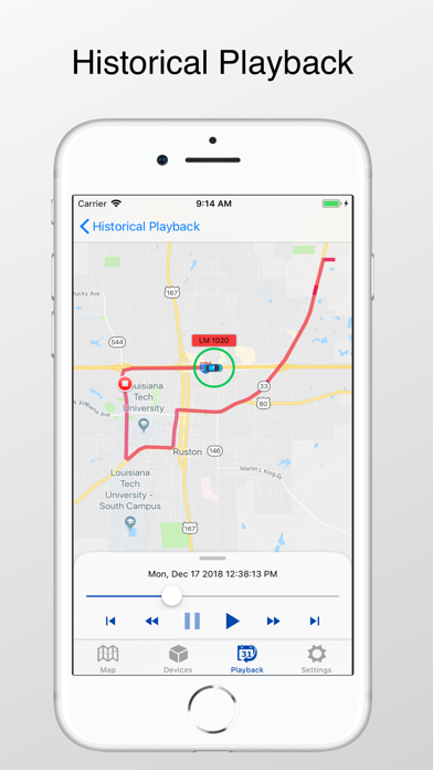 US Fleet Tracking Mobile Screenshot