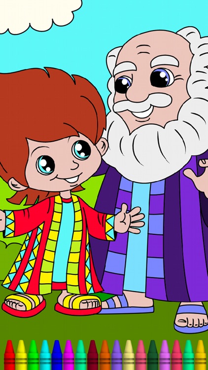 Bible Coloring Book for Kids screenshot-3