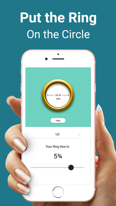 指輪サイズ測定 & 定規 - 計測 アプリのおすすめ画像2