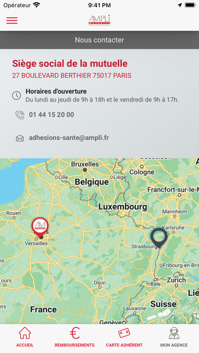 AMPLI Mutuelle Screenshot