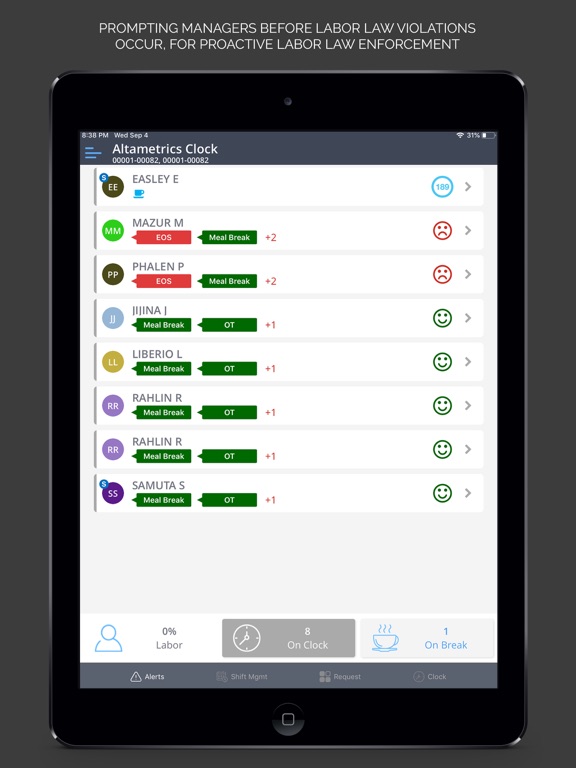Screenshot #4 pour Altametrics Clock
