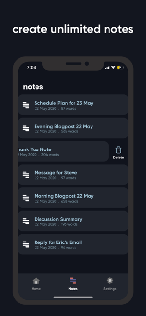‎Transcribe: Accurate Dictation Screenshot