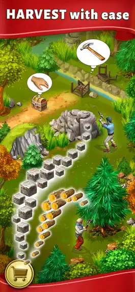Game screenshot Janes Farm: Play Harvest Town apk