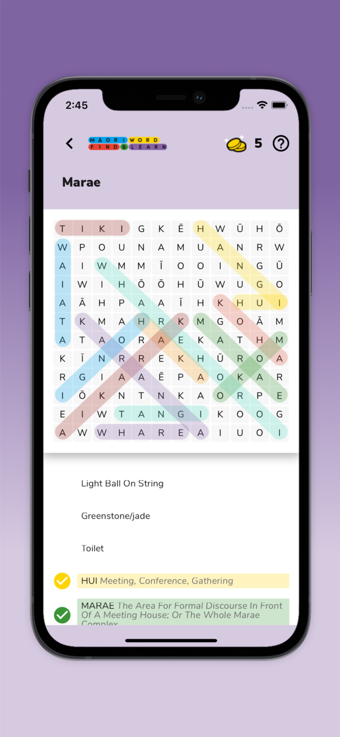 Māori Word Find and Learn