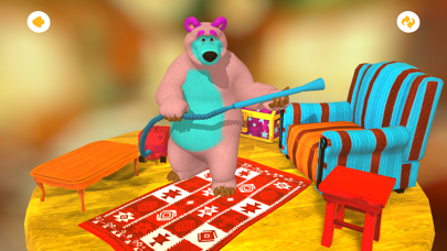 Masha and the Bear Coloring 3Dのおすすめ画像6