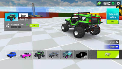 Car Crash Simulation Game 3D Screenshot