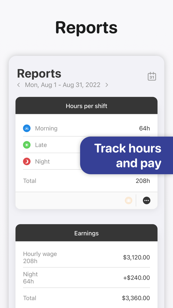Supershift Shift Work Calendar App For IPhone Free Download 