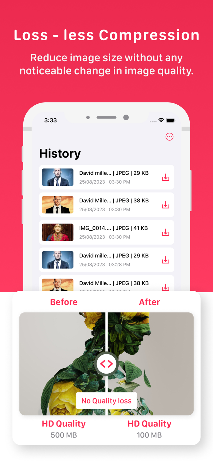 Compress Photos Image Resizer