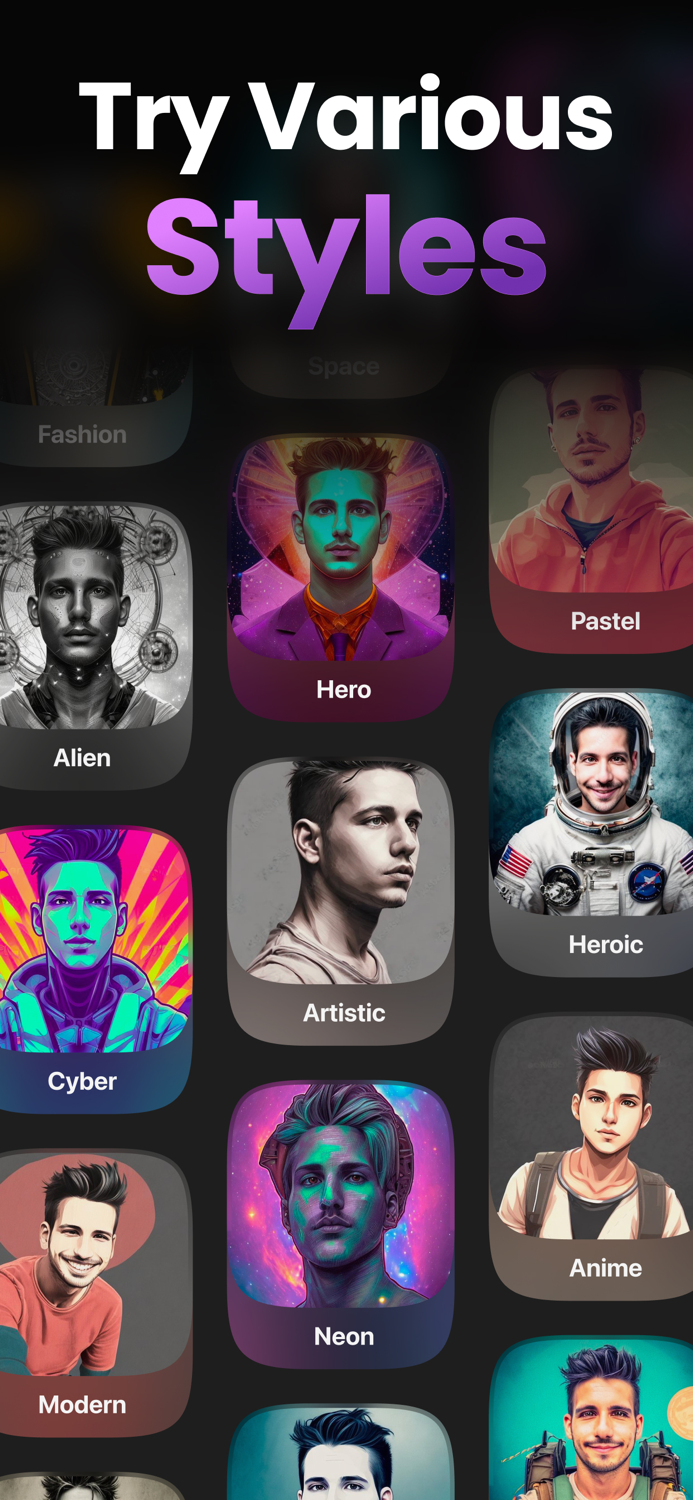 AI Art Avatar Generations Pic