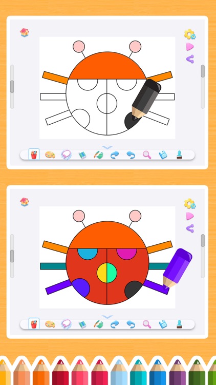 Draw by simple shapes & lines screenshot-3