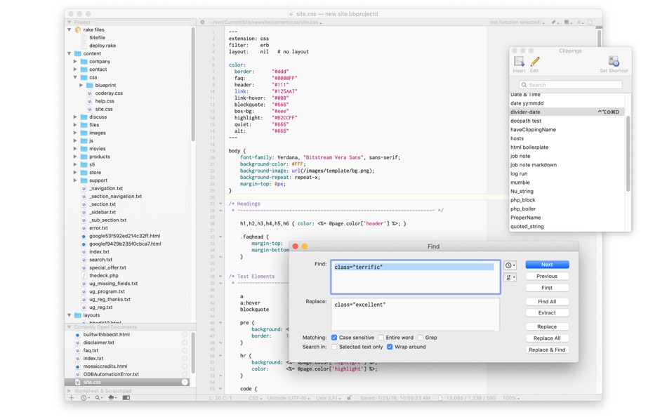 #8. BBEdit (macOS) 게시자: Bare Bones Software, Inc.