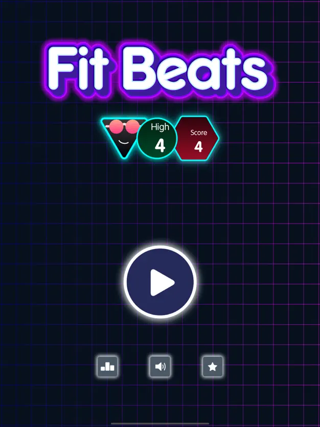 App screenshot for Fit Beatsï¼EDM Beat Music game
