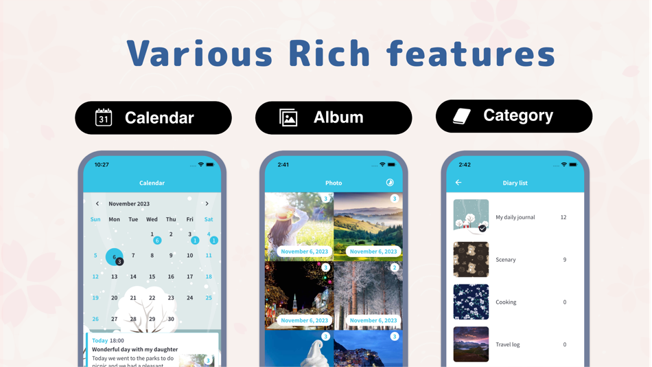 #2. Memory - Diary & Journal app (iOS) 由: Naohito Muraoka