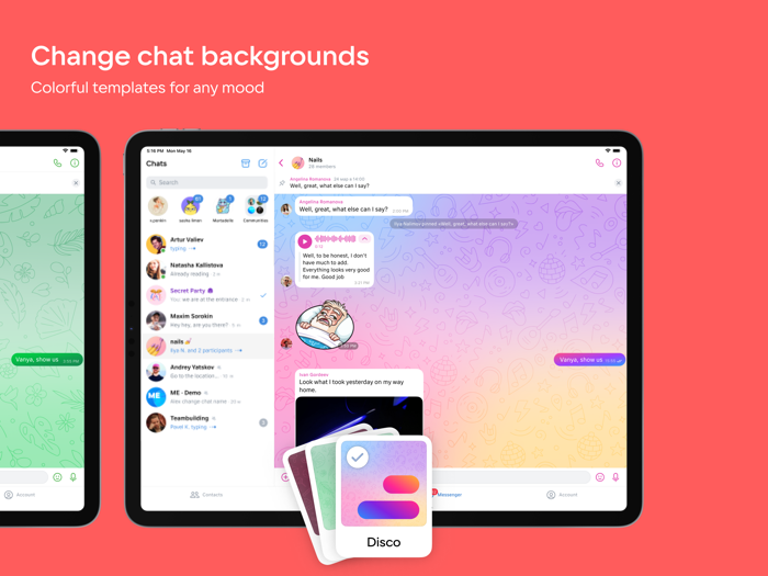VK Messenger Live chat calls
