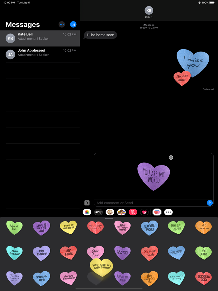 Love Quotes Stickers