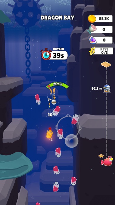 Screenshot #1 pour Diver Hero