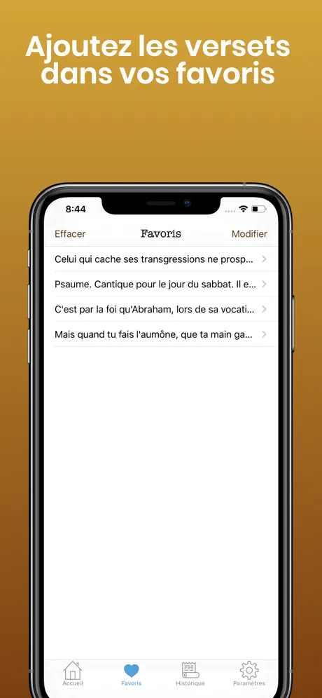 Verset du jour de la Bible