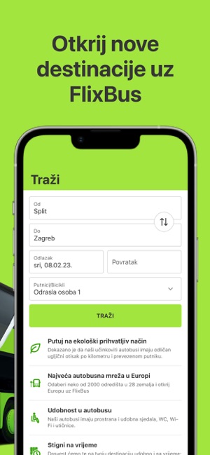FlixBus: Kupi autobusnu kartu na usluzi App Store