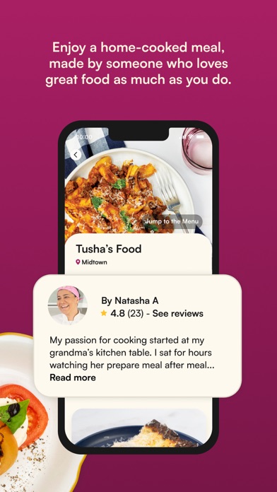Cookin: Homemade Food Delivery Screenshot