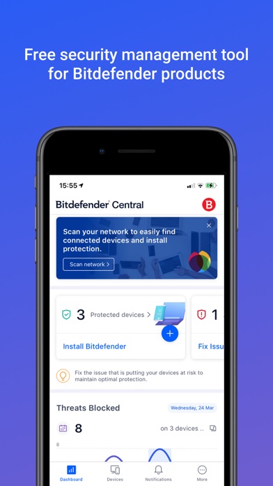 Bitdefender Central Screenshot