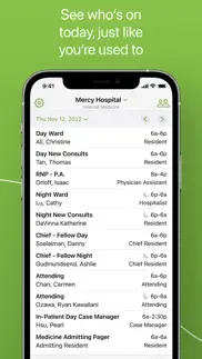 amion - clinician scheduling iphone screenshot 3