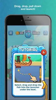 fish fire game iphone screenshot 2