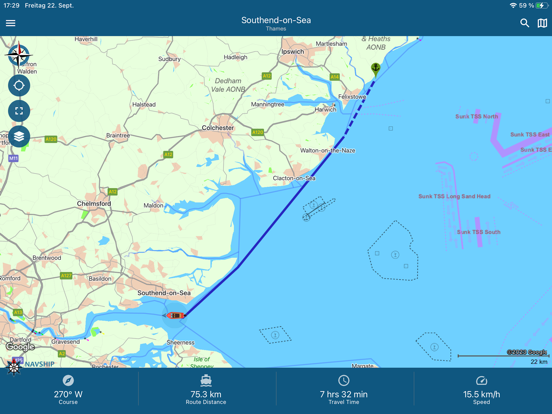 NavShip - Bootrouteplanner iPad app afbeelding 3