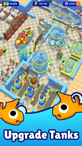 Game screenshot Idle Aquarium: Fish Tank Zoo apk