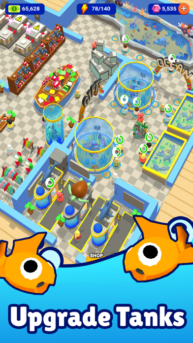 Idle Aquarium: Fish Tank Zoo Screenshot