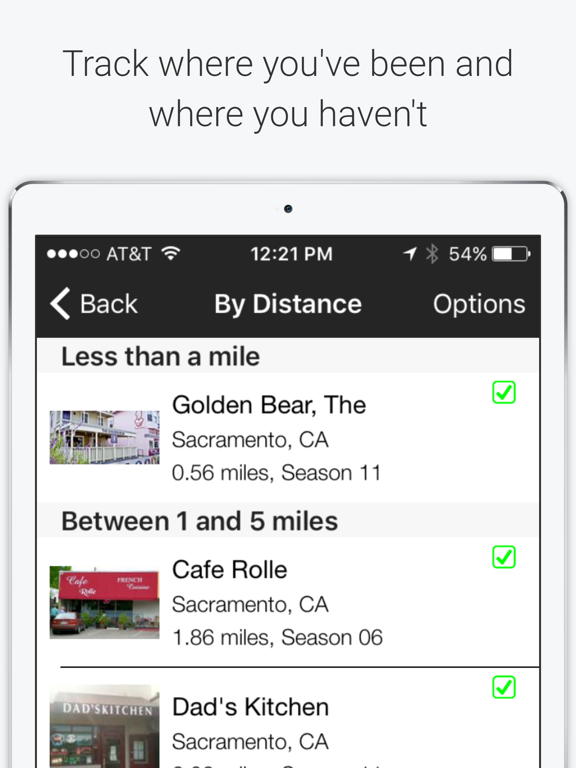 Screenshot #6 pour Diners & Drive-Ins Unofficial