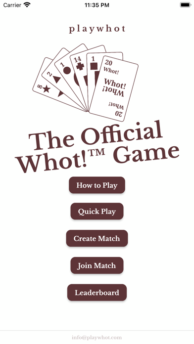 Play Whot Screenshot