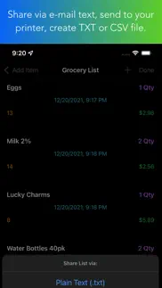 How to cancel & delete jot shopping list 1