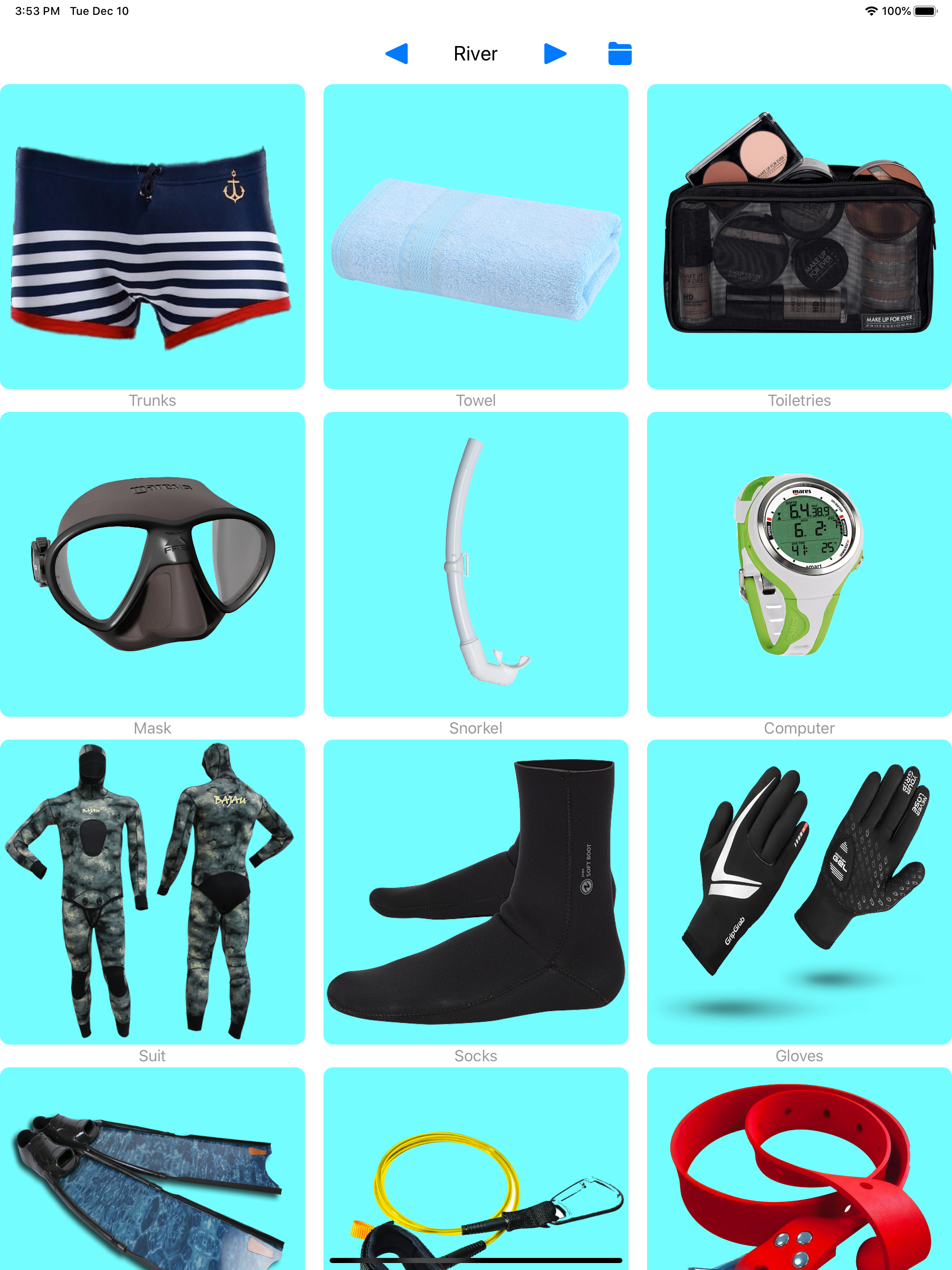 FD Packing List screenshot 7