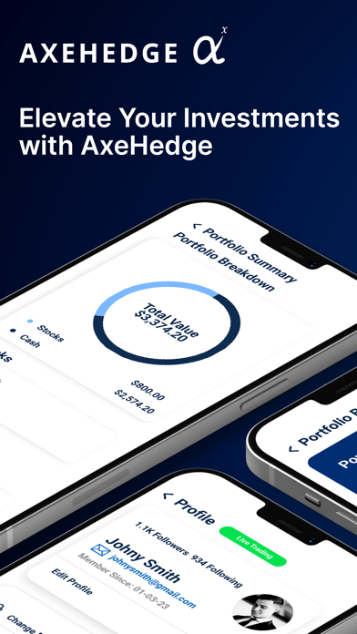 AxeHedge: Invest & Trade Tools Screenshot