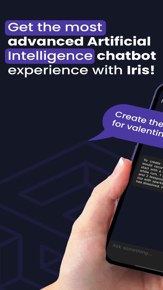 #1. Iris AI - Chat with AI Chatbot (iOS) Podle: Pedro Segura