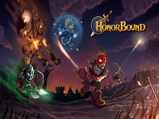 Honor-Bound TCG CCG Card Quest iPad app afbeelding 1